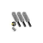 Brosse de nettoyage flexible pour tous types de jantes gris 34x5, 5cm salet