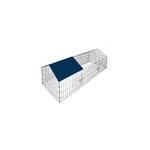 Cage � lapins et rongeurs 180x75x75cm bleu