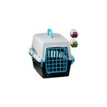 Cage de transport pour chien et chat - 50x33x32cm - porte verrouillable