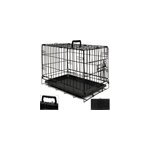 Cage de transport pour chien fermable et pliable taille s