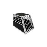 Cage de transport xxl pour chien - avec 2 portes pour voyage voiture animaux