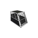 Cage de transport xxl pour chien - avec 2 portes pour voyage voiture animaux