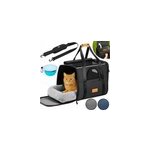 Caisse de transport pour chats anthracite 44x34x31cm jusqu'� 20kg