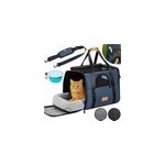 Caisse de transport pour chats bleu 44x34x31cm jusqu'à 20kg Caisse de transport pour chats bleu 44x34x31cm jusqu'à 20kg