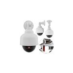 Cam�ra de surveillance factice avec led rouge clignotante - rotative 360�