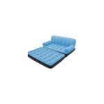 Canap� gonflable bleu - matelas lit fauteuil relax gonflable 2 personnes