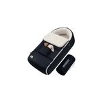 Chanceli�re b�b� bleu fourr�e pour poussette