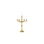 Chandelier 5 branches 40cm dor�