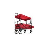 Chariot de jardin pliable avec toit amovible
