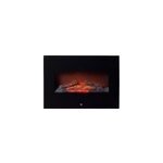 Chemin�e murale �lectrique 1800w effet flamme led d�coration int�rieur
