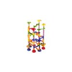 Circuit de billes junior - toboggan � billes 111 pcs - 36 billes en verre incl