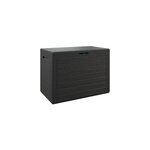 Coffre de jardin lille anthracite 190l 78x43, 8x55cm Coffre de jardin lille anthracite 190l 78x43, 8x55cm