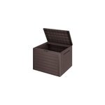 Coffre de jardin lille brun 190l rangement