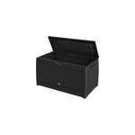Coffre de rangement 310l avec roues 119x48x60cm anthracite