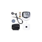 Compteur lcd v�lo bicyclette cyclisme odom�tre vitesse 14 fonctions - blanc
