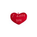 Coussin en forme de coeur 32 cm je t'aime brodé Coussin en forme de coeur 32 cm je t'aime brodé