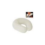 Coussin de voyage cale nuque support cou oreiller de soutien - blanc
