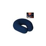 Coussin de voyage cale nuque support cou oreiller de soutien - bleu