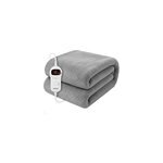 Couverture chauffante 180x130cm 120w en polaire polyester