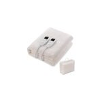 Couverture chauffante �lectrique beige 160x140cm 120w