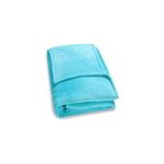 Couverture polaire bleu clair 240x220cm plaid doux