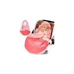 Couverture polaire chaude pour b�b� - 90x75cm - rose