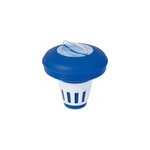 Doseur de chlore bleu blanc 16, 5 cm pour piscines
