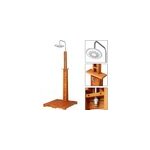 Douche de jardin en bois d'eucalyptus 223cm