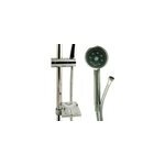 Douchette avec flexible argent� de jets diff�rents