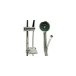 Douchette avec flexible argent� de jets diff�rents