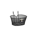 Dunlop - panier corbeille pour v�lo - noire - m�tal - 34 x 26 x 38 cm