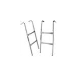 �chelle pour trampoline - 76 cm / 2 marches en m�tal