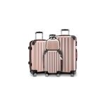 Ensemble de 4 pi�ces valises rigides m / l / xl et vanity