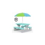 Ensemble de si�ges pour enfants mint avec parasol