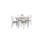 Ensemble tables et chaises ; paul ; ; bois 5 pièces ; Ensemble tables et chaises ; paul ; ; bois 5 pièces ;