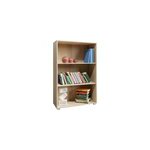 tagre bibliothque vela - 3 compartiments - chne