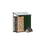 �tag�re � bois anthracite 198x163x70cm avec b�che + sac