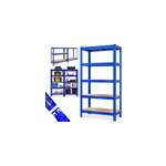 �tag�re charge lourde bleu 180x90x40 cm - 875kg max