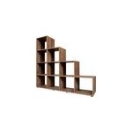 �tag�re escalier 10 cases (type 20) design moderne - ch�ne stirling