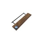 �tag�re murale �tag�re flottante 110cm lot de 3 ch�ne fonc� + support
