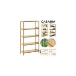 �tag�re de rangement en bambou r�glable
