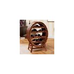 �tag�re � vin en bois d'acacia max 12 bouteilles