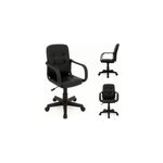 Fauteuil chaise de bureau basel en pu - r�glable en hauteur - chaise rembourr�e