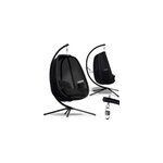 Fauteuil suspendu alvie anthracite 190x140x110cm