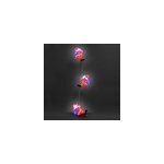 Figurines lumineuses led acrylique trio de p�re no�l