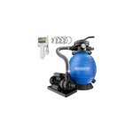Filtre  sable 10200 l / h avec testeur pour piscine