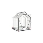 Fondation pour serre 190x190cm en acier galvanis�