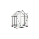 Fondation pour serre 190x190cm en acier galvanis�