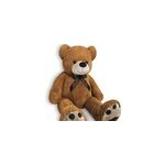 Grand nounours brun 175 cm xxl doux ours en peluche