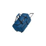 Grand sac de voyage bleu 85l trolley avec cadenas